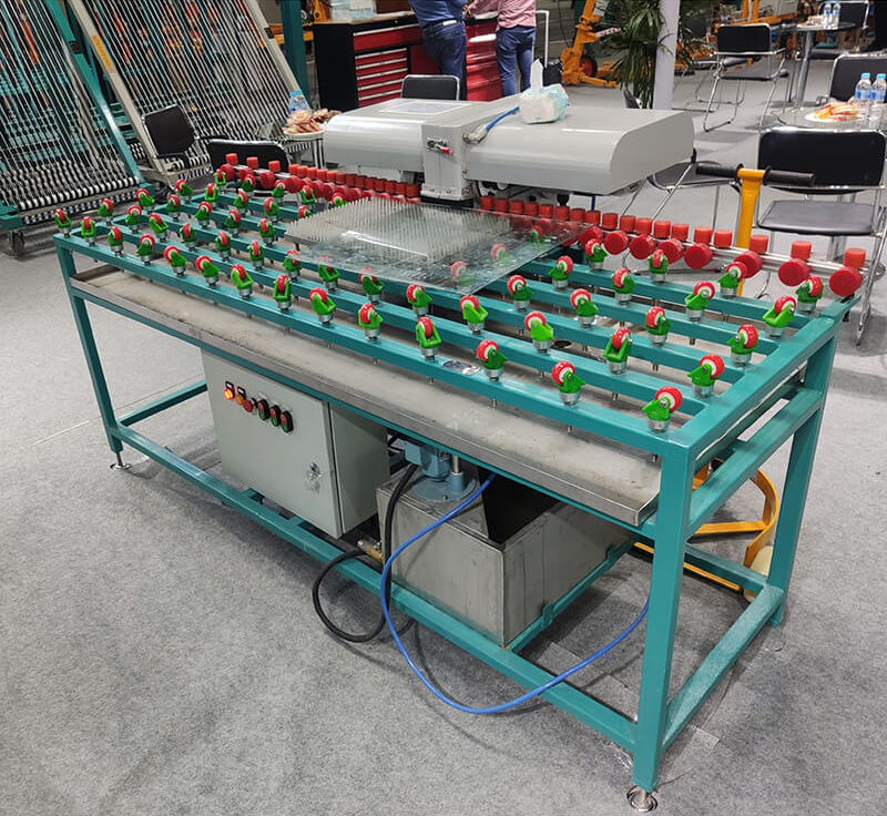 Double Head Straight Glass Edging Machine Application Double Head Straight Glass Edging Machine Application