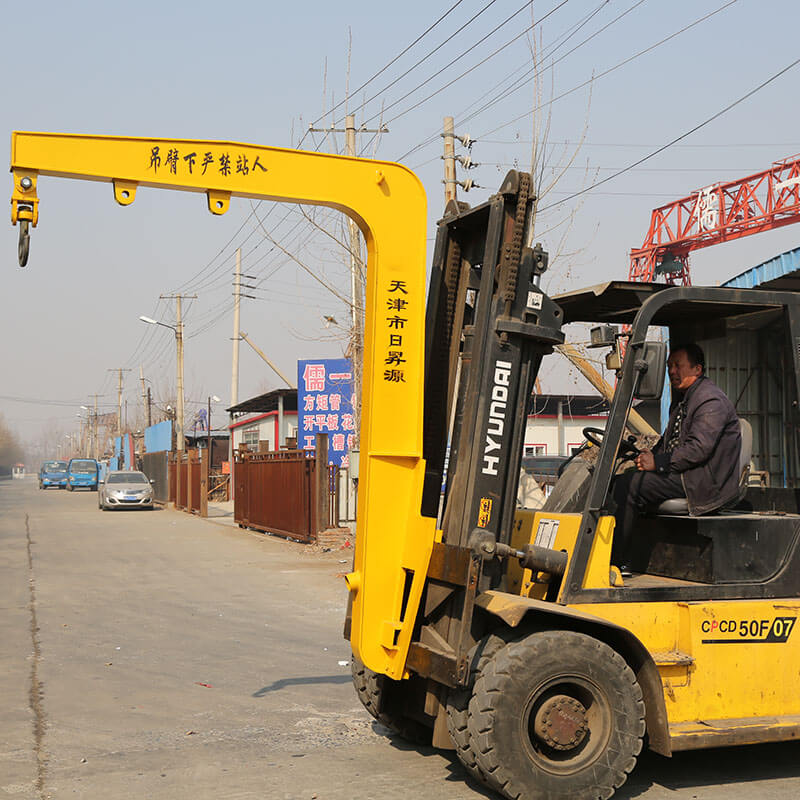 classic forklift truck crane arm classic forklift truck crane arm