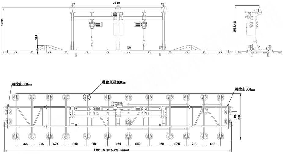 12米玻璃用吸盘机1 12米玻璃用吸盘机1