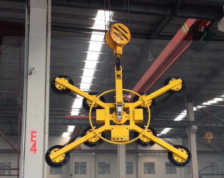 X Type Electric Vacuum Glass Lifter (Compatible with Crane) X Type Electric Vacuum Glass Lifter (Compatible with Crane)