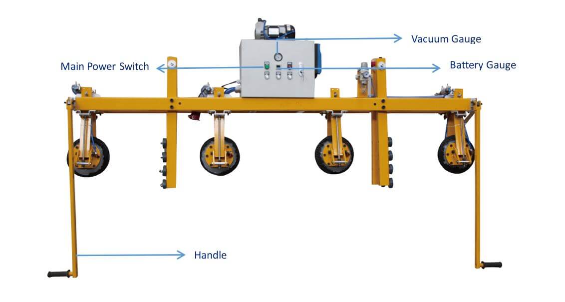 Super Large Hollow Double Clamp Sucker Super Large Hollow Double Clamp Sucker