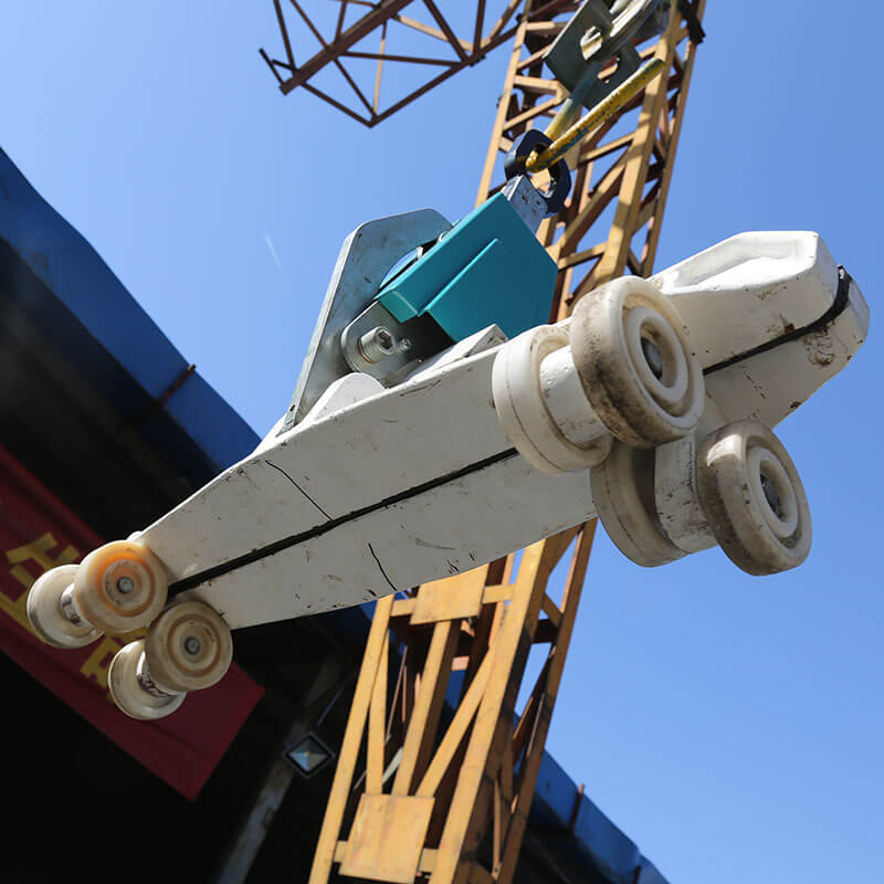 The castor system of LC Glass Lifting Clamp The castor system of LC Glass Lifting Clamp