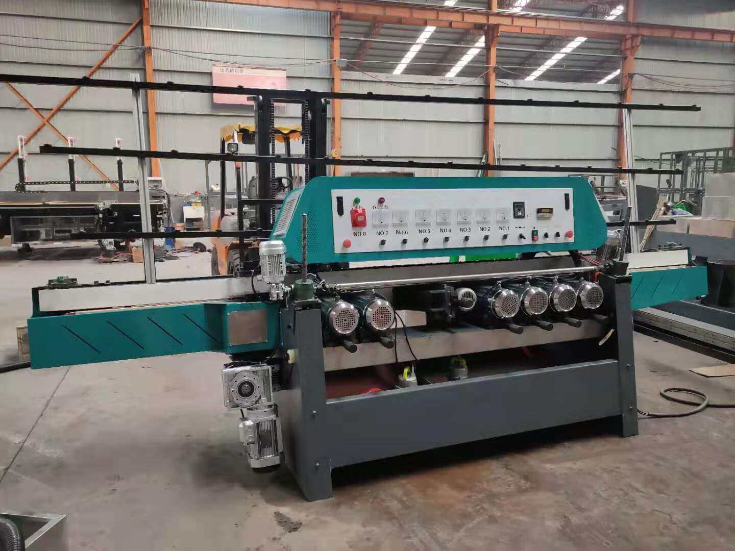 Glass Edging Machine in Vertical Beveling Type Glass Edging Machine in Vertical Beveling Type