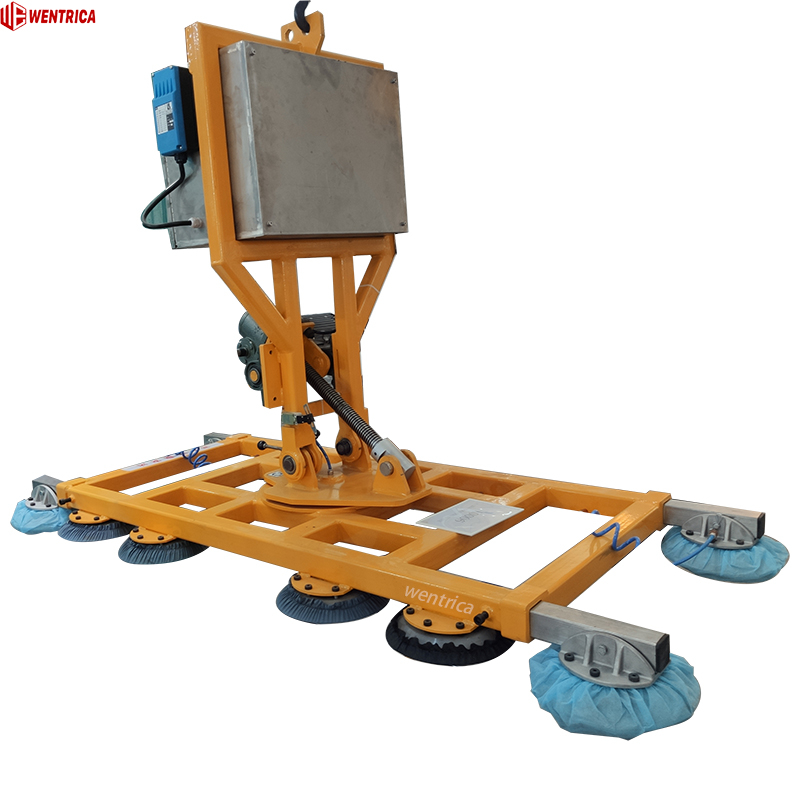 H Type Automatic Electric Glass Vacuum Lifter​ ( Electrical Turning Over And Manual Rotation)