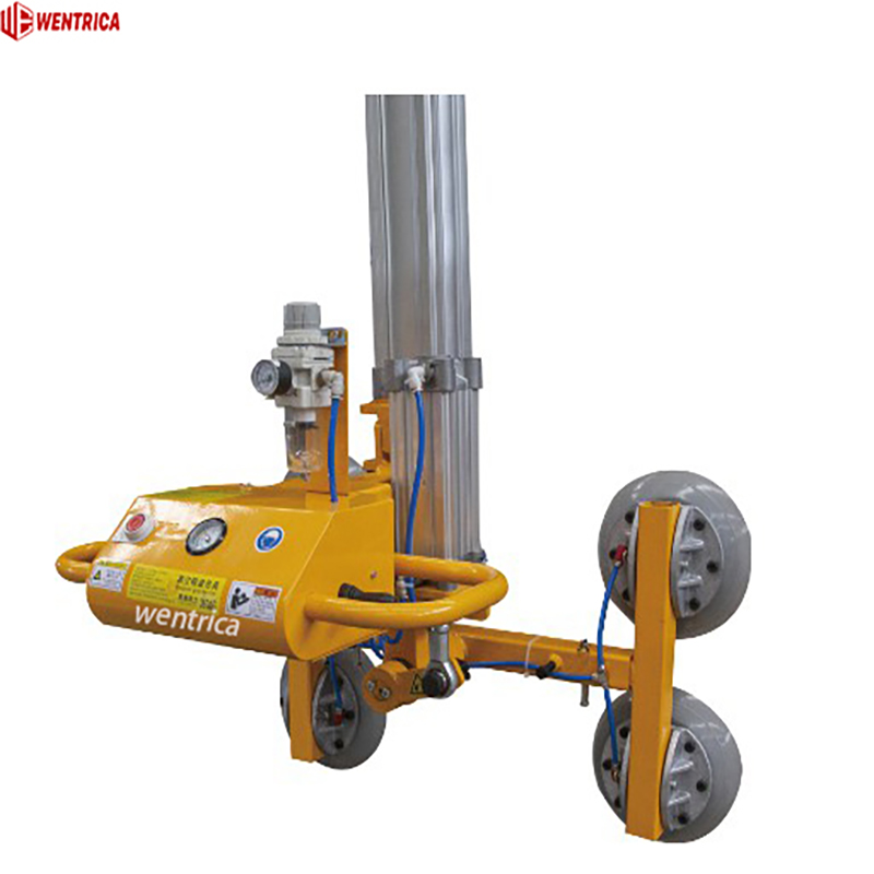 Pneumatic Glass Vacuum Lifter with 360° Rotation for Facade, IGU, And Tempered Glass Handling