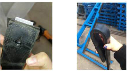 Rubber-Padded Of Steel A Frame Glass Rack