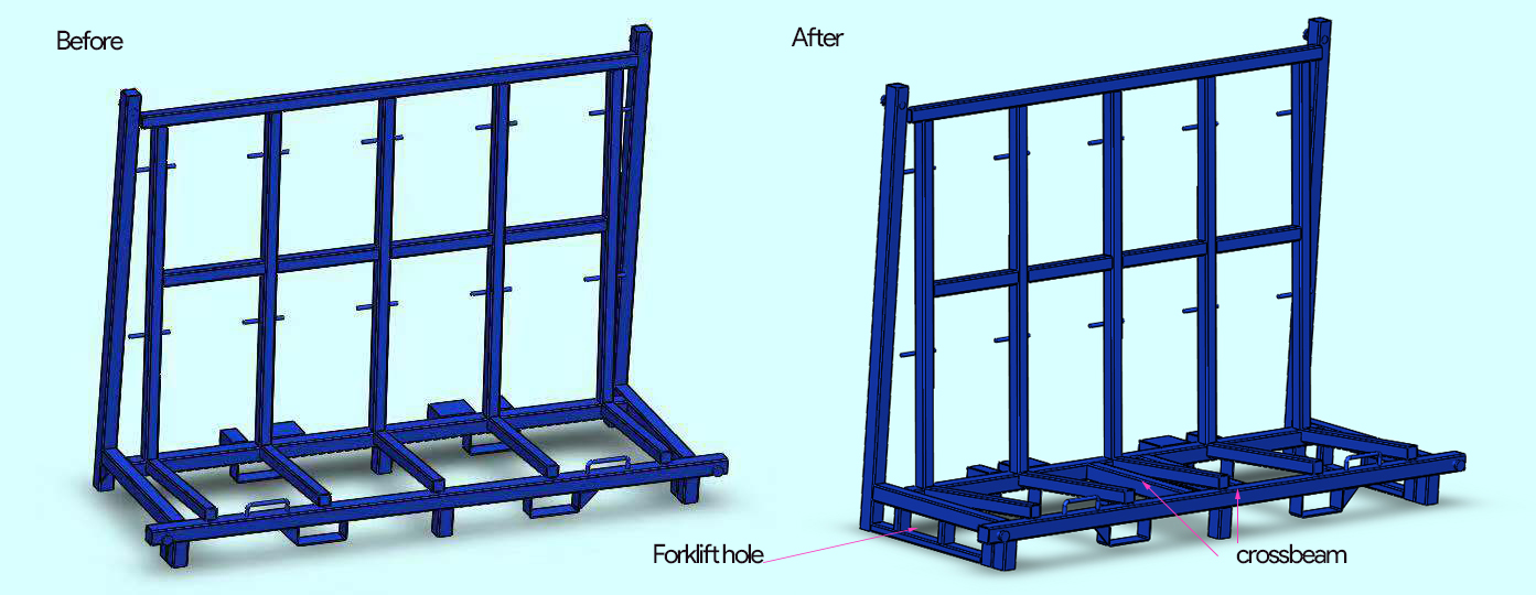 new L rack