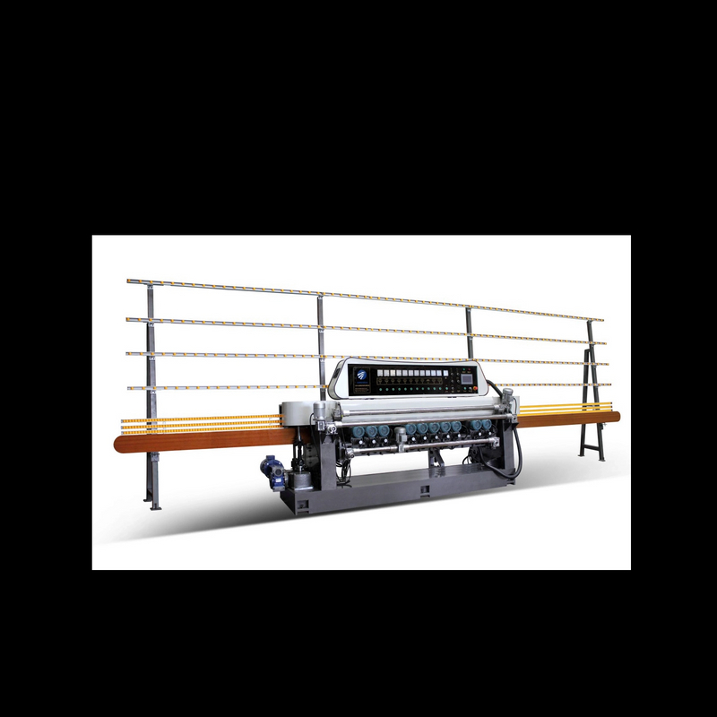 WEX371P Glass Straight Line with PLC (11 Motors) 