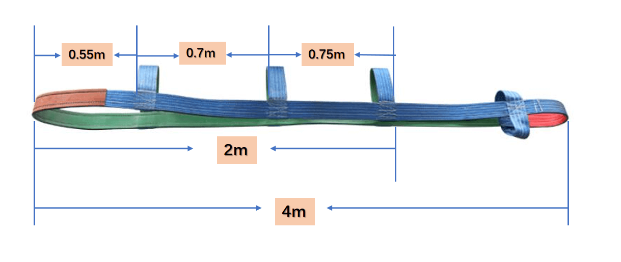 glass lifting sling design drawing