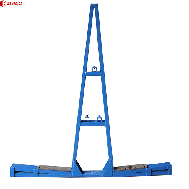 Heavy Duty A Frame Glass Transportation Rack with Forklift Pockets and Rubber Protection for Safe Handling and Delivery of Large Glass Sheets