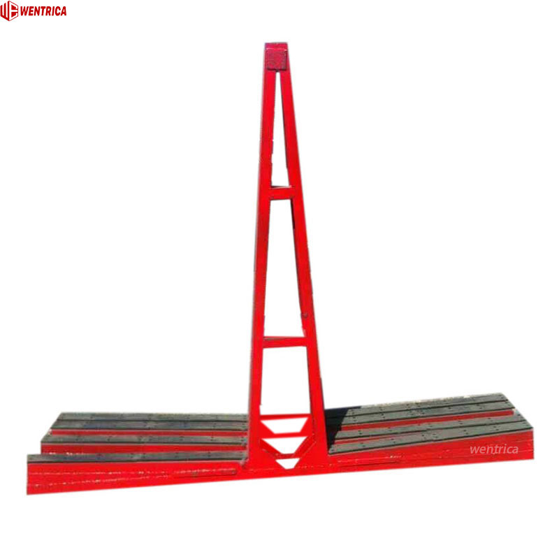 Heavy Duty A Frame Glass Transportation Rack with Forklift Pockets and Rubber Protection for Safe Handling and Delivery of Large Glass Sheets