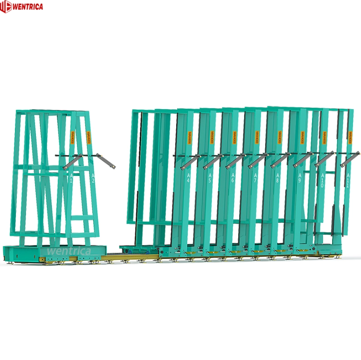 Heavy-Duty Manual Glass Storage System