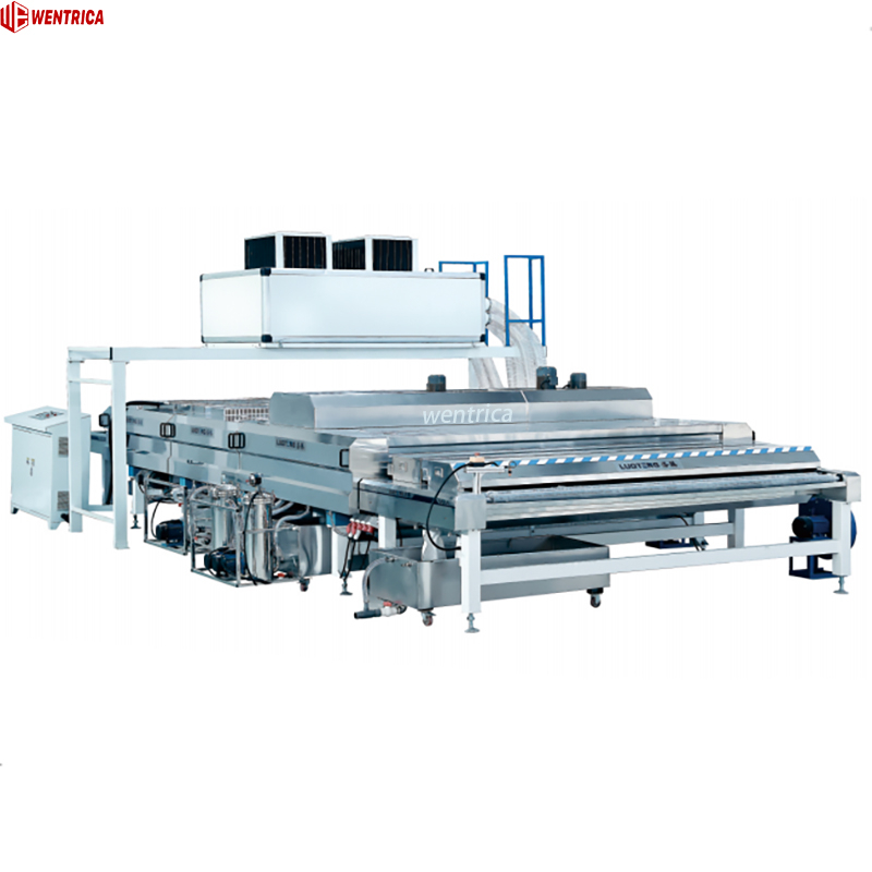 Horizontal Type Glass Washing Machine