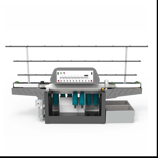 Glass Beveling Edge Grinding Machine in Vertical Type