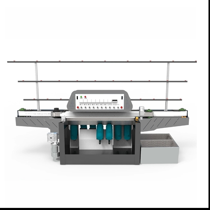 Glass Beveling Edge Grinding Machine in Vertical Type