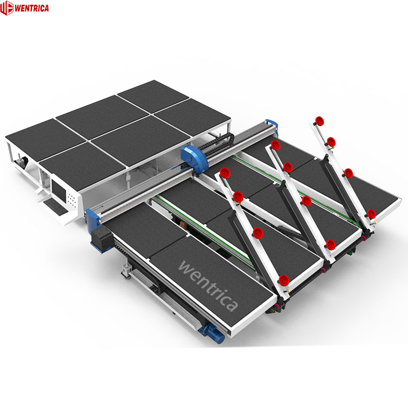 Automatic Glass Loading and Cutting Integrated Machine with High Precision Servo Control for Efficient Flat Glass Processing
