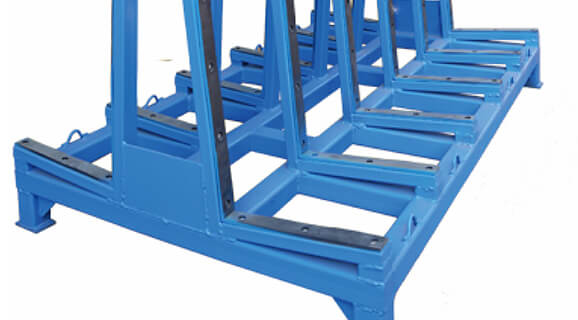 Detachable A-frame Glass Rack (compatible with forklifts)