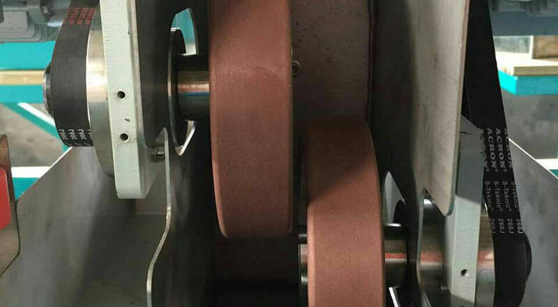 The Grinding Wheels Of the Dual Head Horizontal Glass Edging Grinding Machine