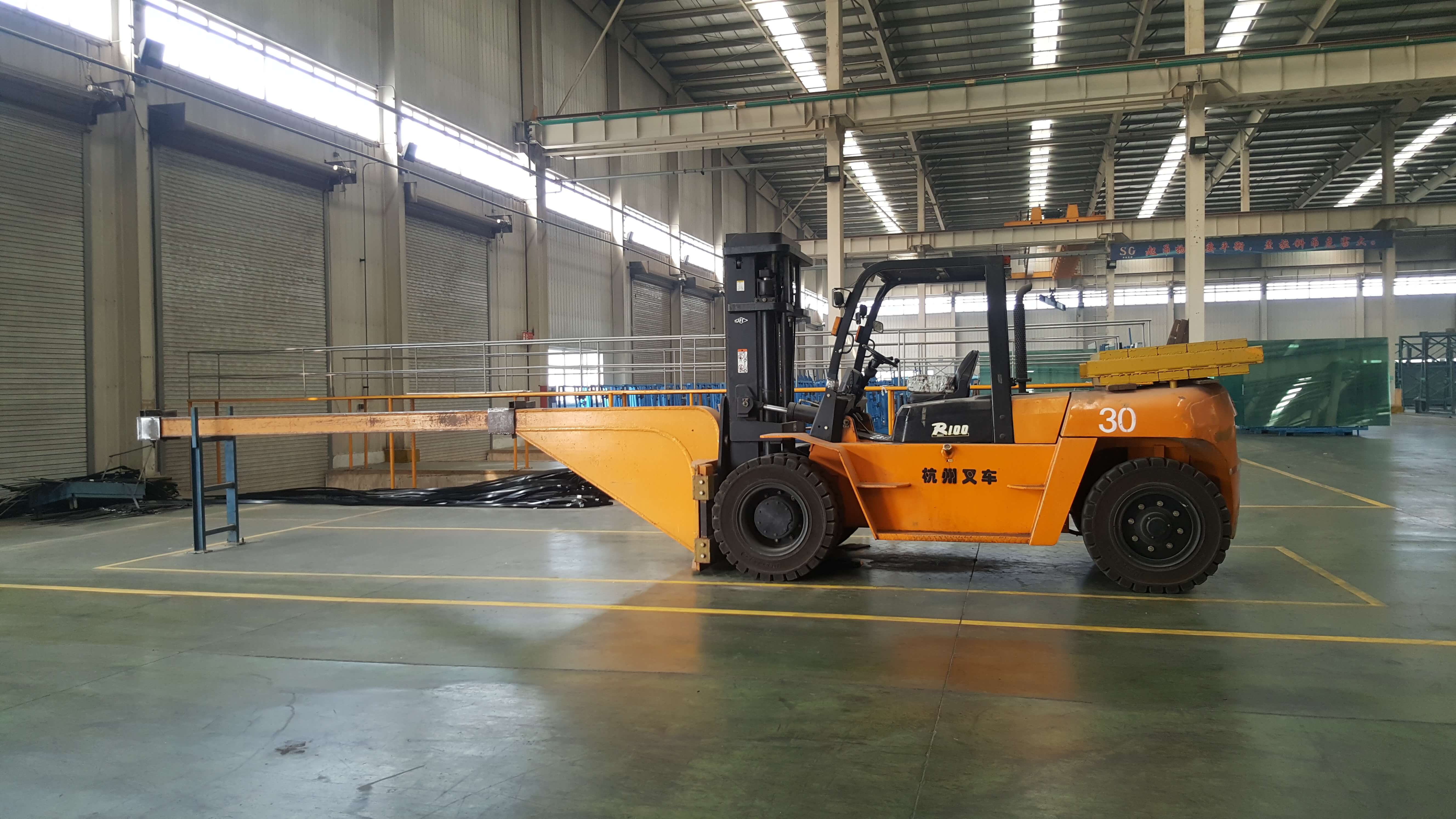 Double Forklift Boom Attachment