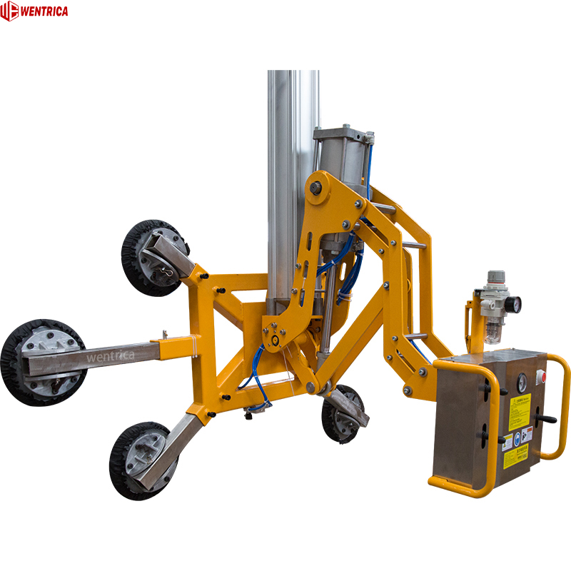 Industrial Pneumatic Glass Vacuum Lifter with 90° Turn Over Function for Tempered / IGU / Laminated Glass 