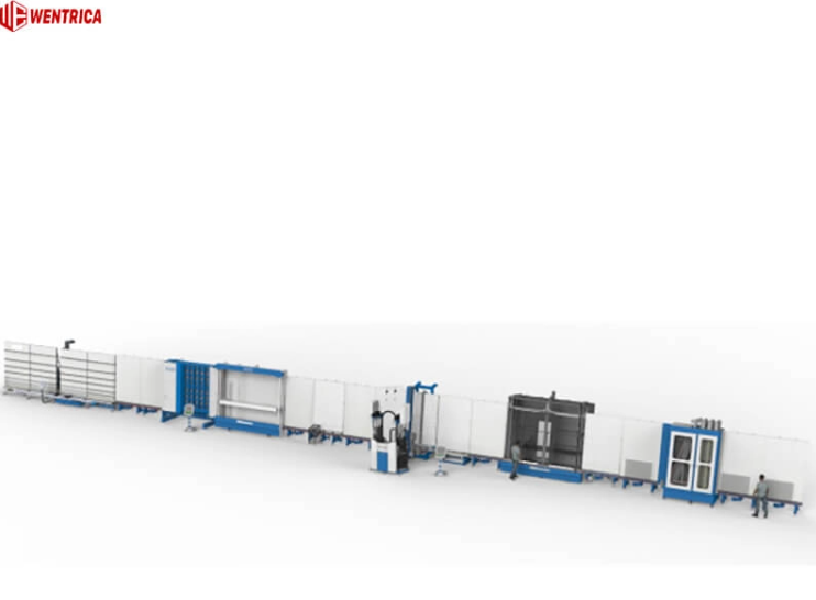 Automatic Vertical Insulating Glass Production Line