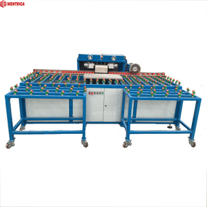 Automatic Dual Head Horizontal Glass Edging Grinding Machine with Adjustable Speed (X-02)