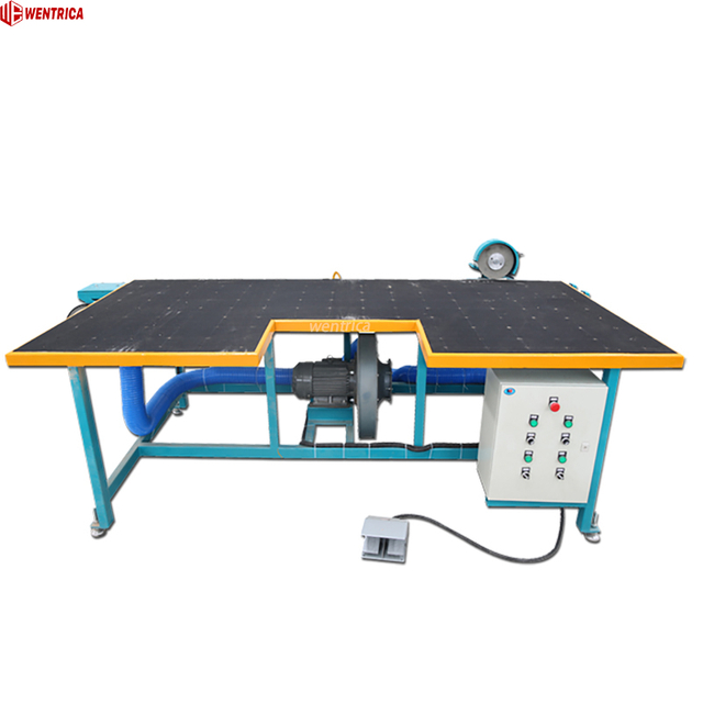Dual-Track Air Flotation Glass Film Removal Machine for Low-E Edge Deletion with Adjustable Width System