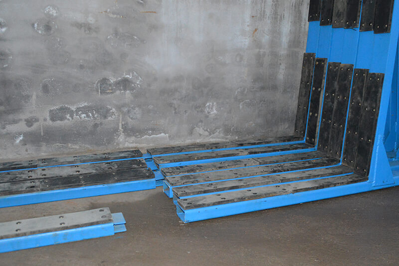 Steel A Frame Glass Rack