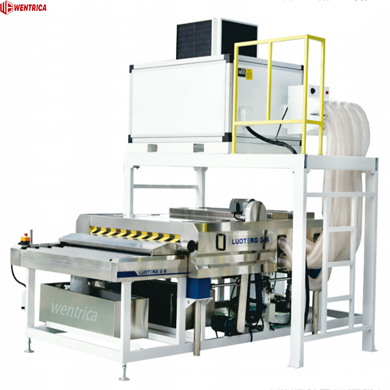 Horizontal Type Glass Washing Machine