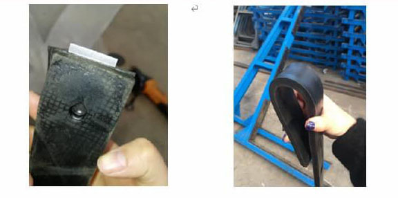 L Buck Glass Rack With Rubber Pads