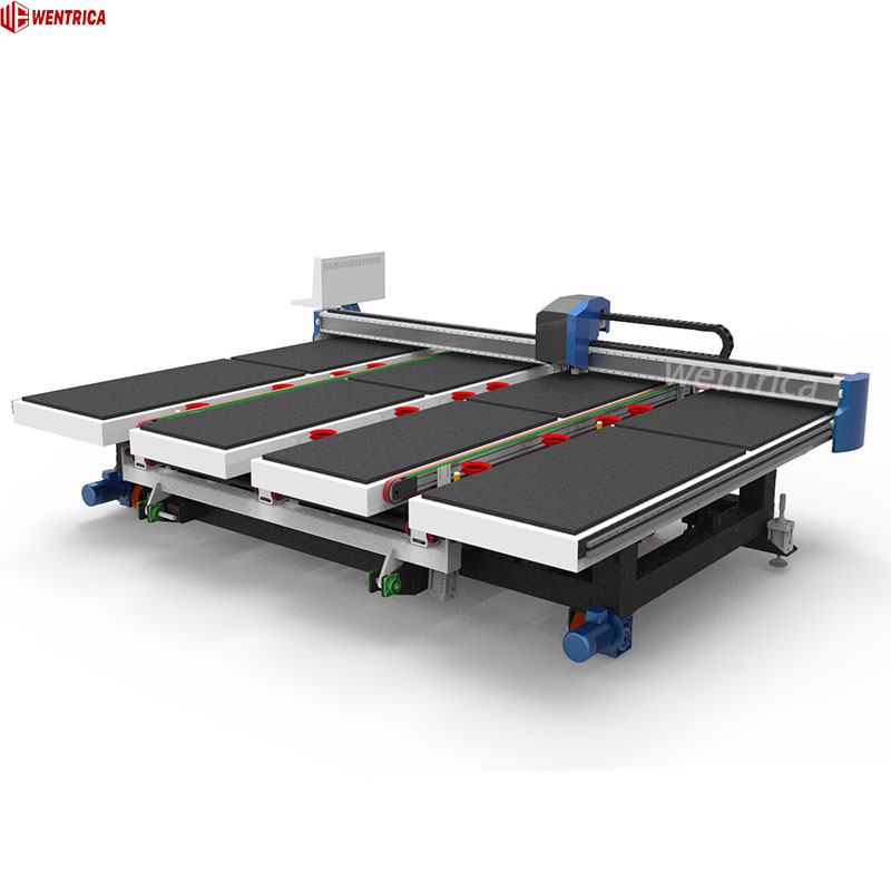 Automatic Glass Loading and Cutting Integrated Machine with High Precision Servo Control for Efficient Flat Glass Processing