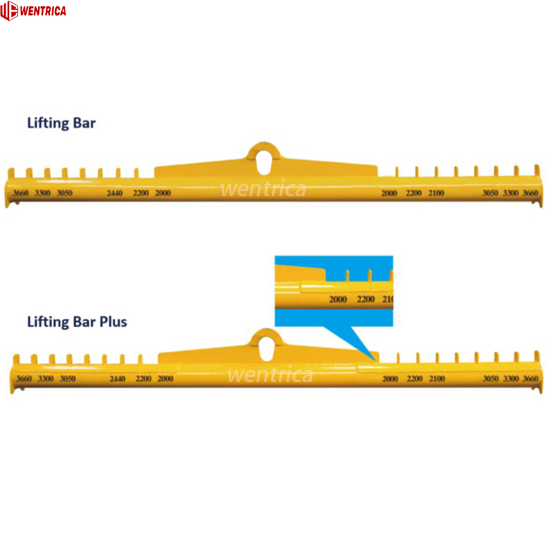 Heavy Duty Glass Lifting Bar for Safe And Balanced Handling of Large Glass Panels