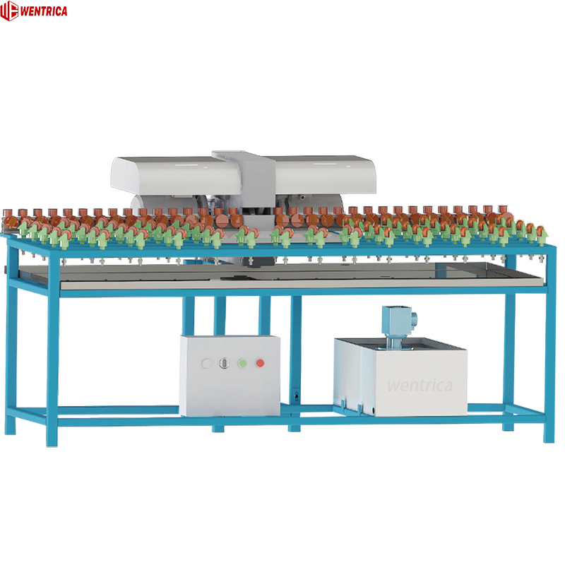 High Precision Double Head Straight Glass Edging Machine for Efficient Flat Glass Polishing And Grindinge(X-09)