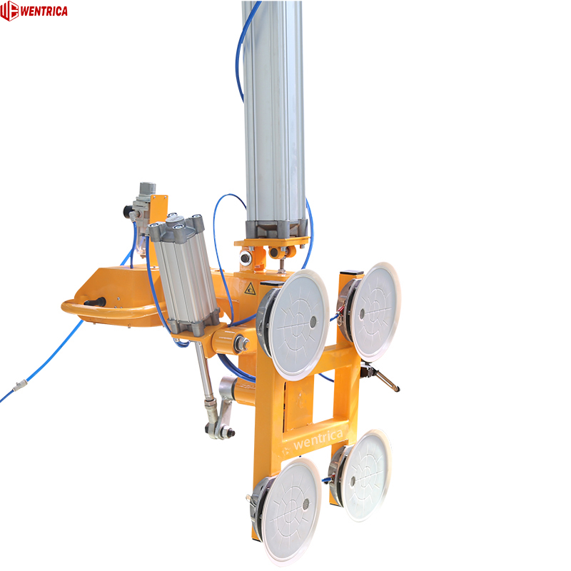Pneumatic Glass Vacuum Lifter with 360° Rotation for Facade, IGU, And Tempered Glass Handling